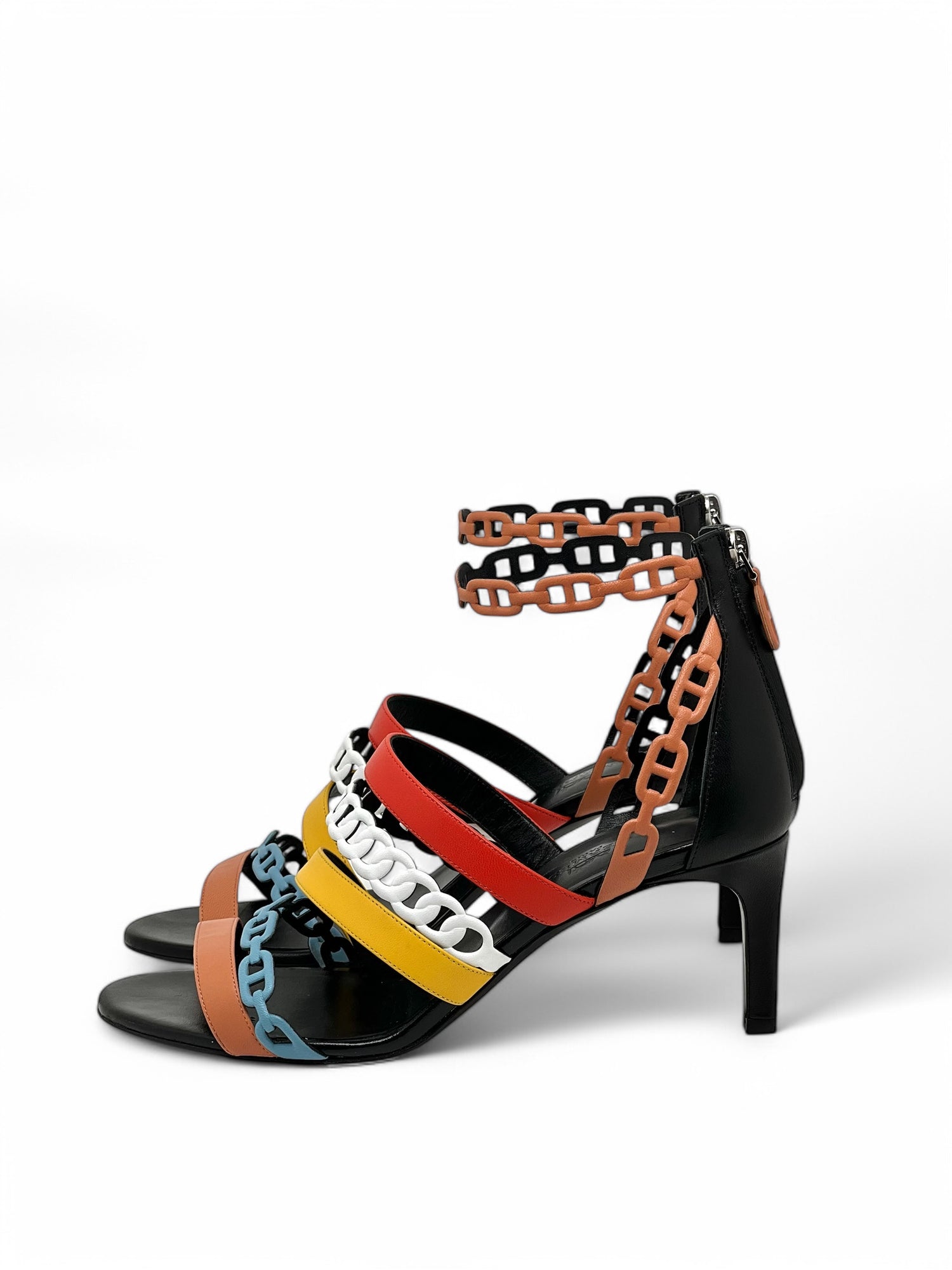 Hermès - Sandale Antibes 70 Nappa T39