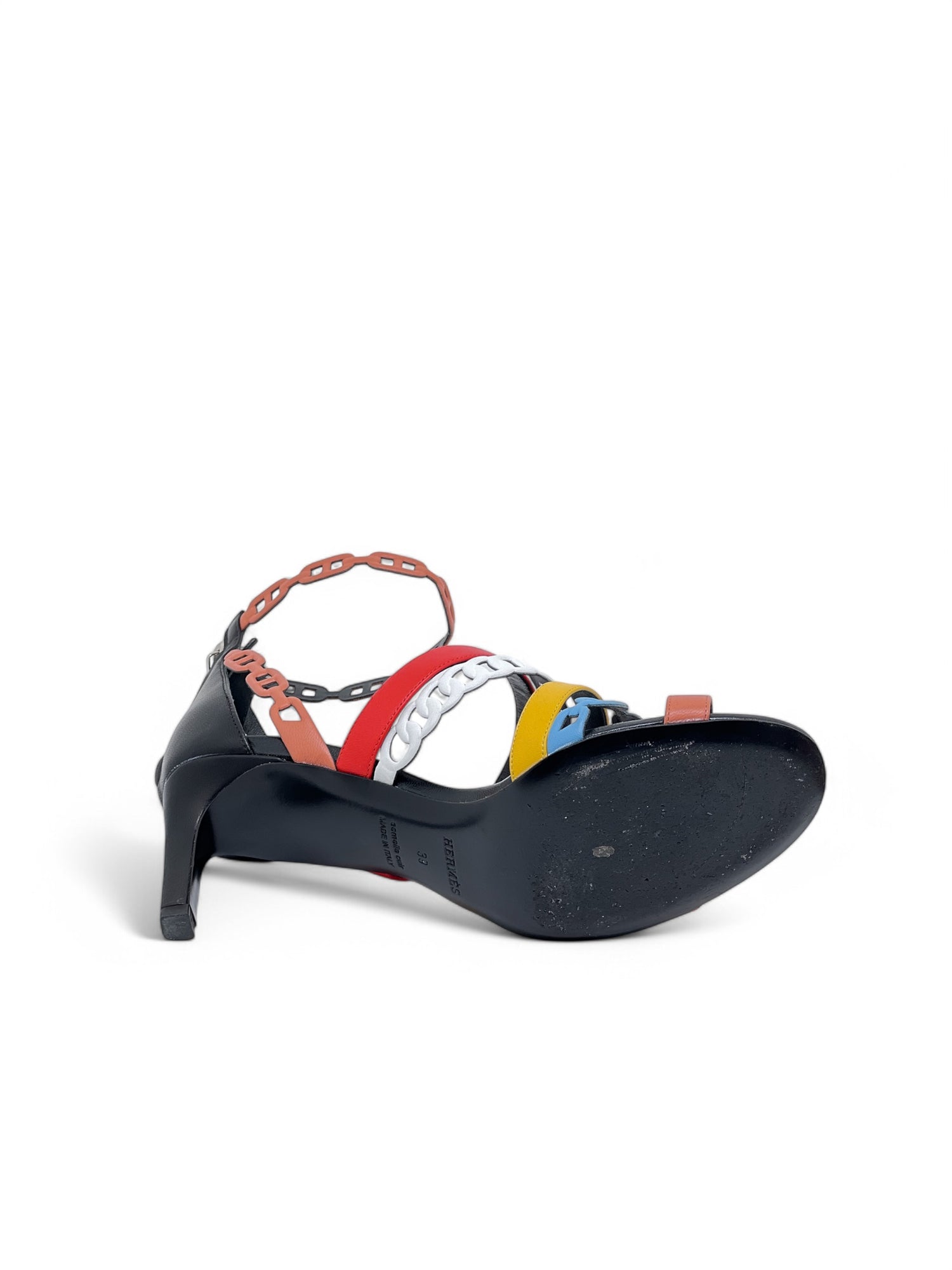 Hermès - Sandale Antibes 70 Nappa T39