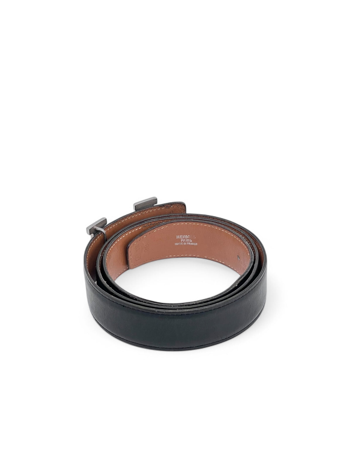 Hermès - Ceinture boucle H T90