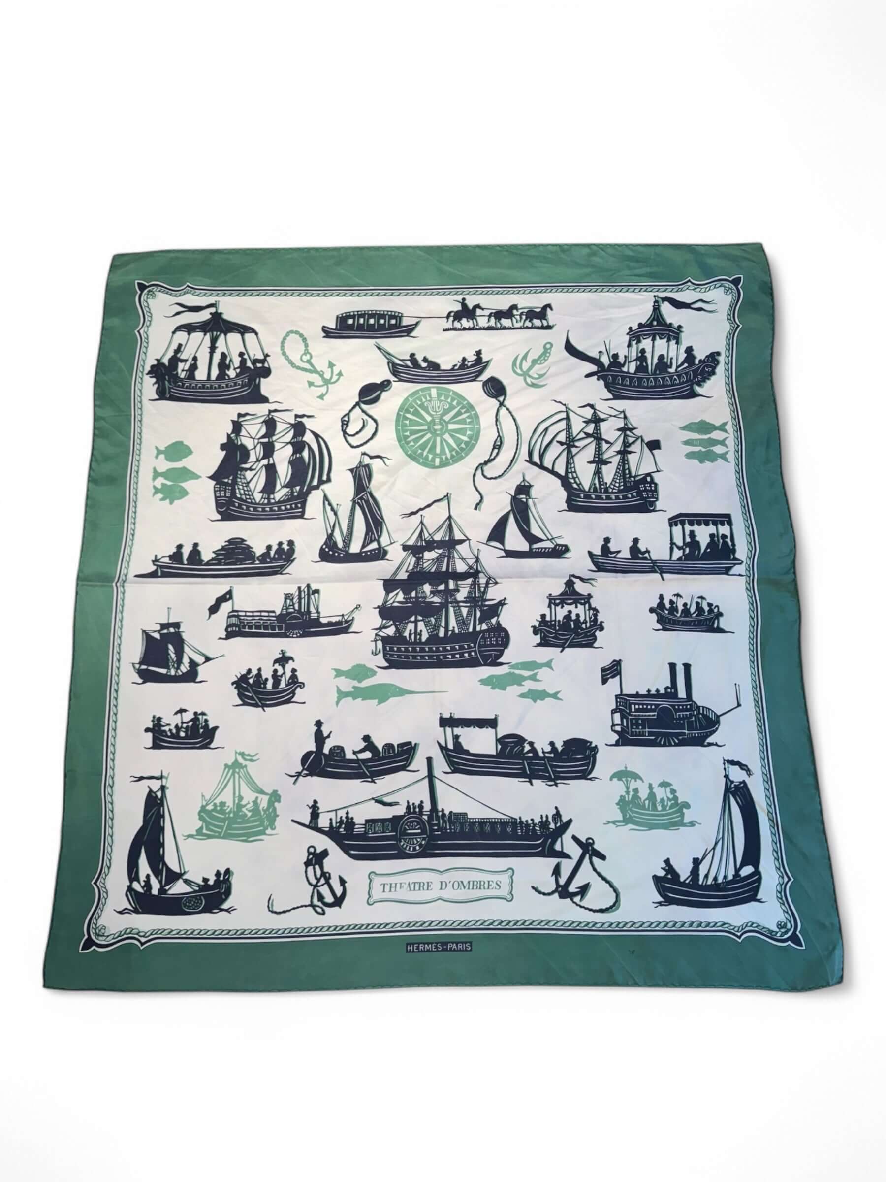 Hermès - Carré 90 « Théâtre D’ombres »