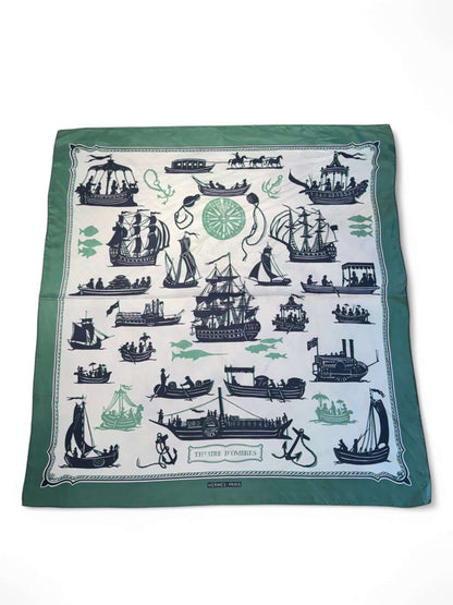 Hermès - Carré 90 « Théâtre D’ombres »