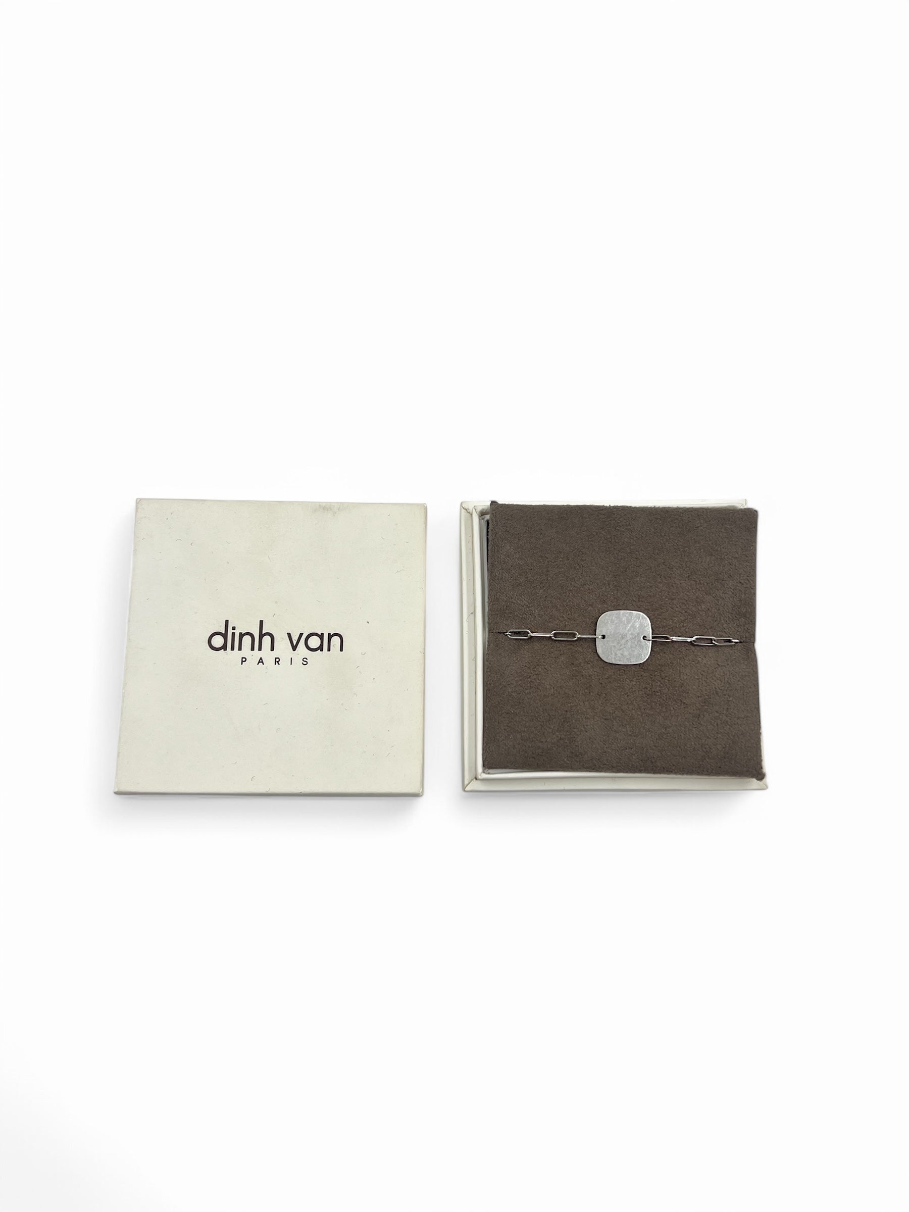 Dinh van - Bracelet or blanc