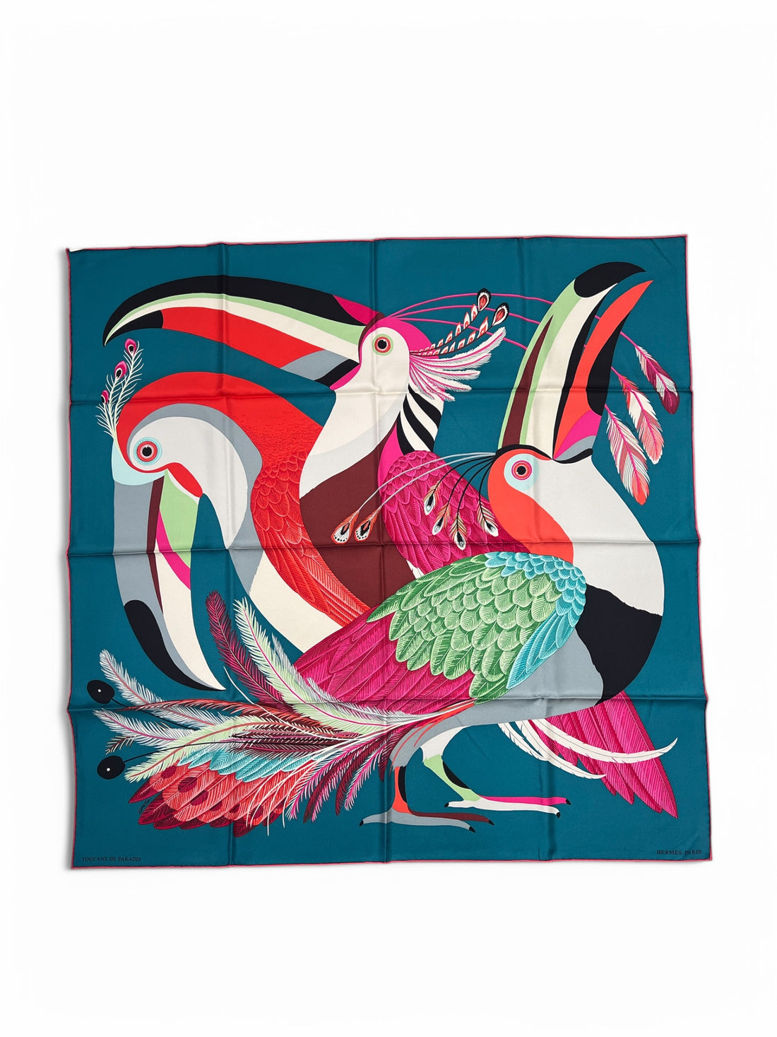 Hermès - Carré 90 « Toucans de Paradis »