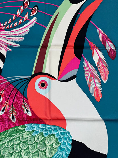 Hermès - Carré 90 « Toucans de Paradis »