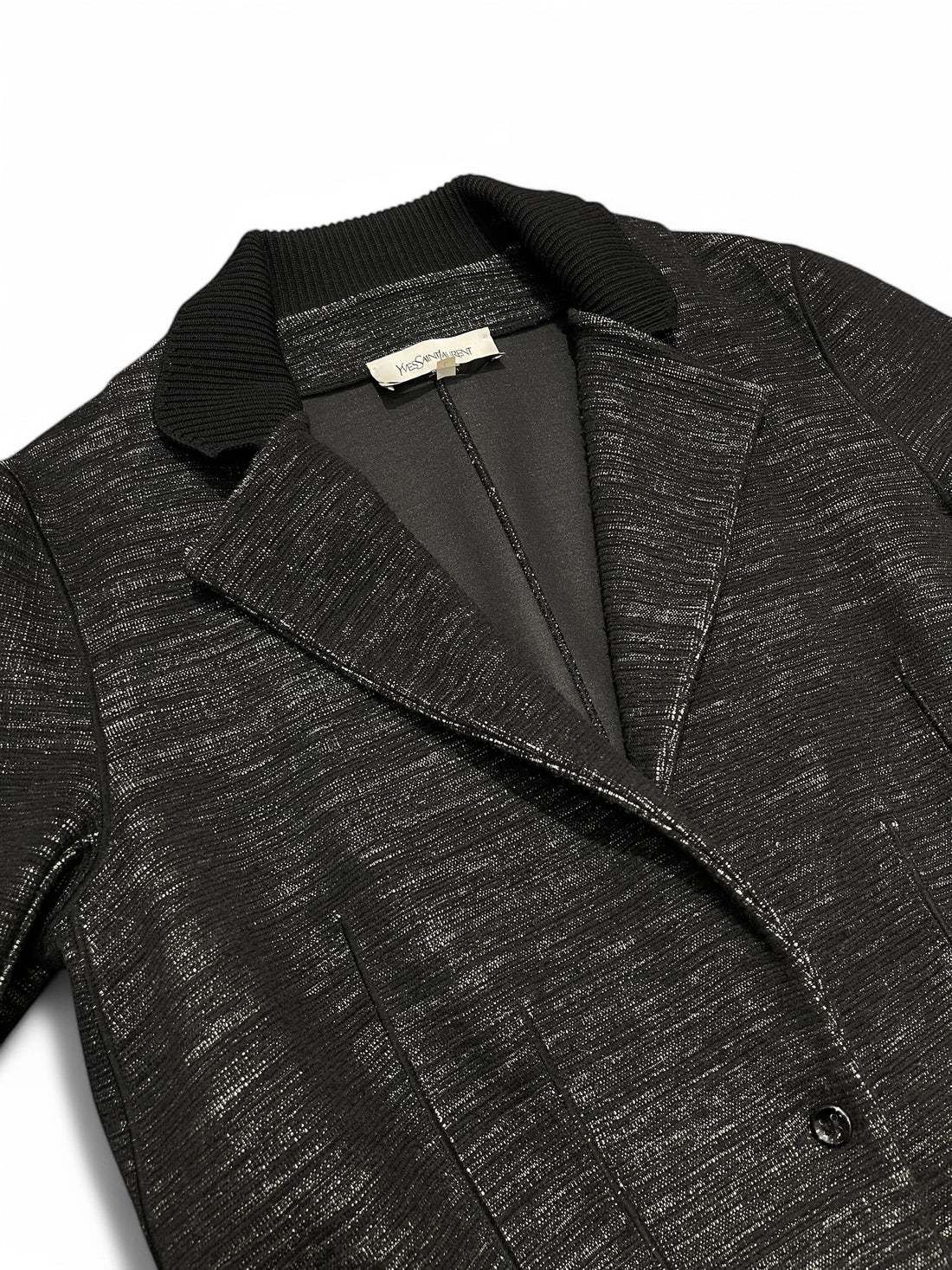 Yves Saint Laurent - Giacca con colletto in lana taglia L