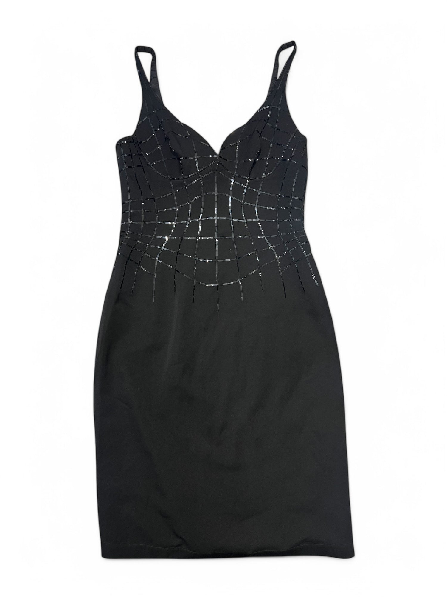 Thierry Mugler - Robe à sequins T44