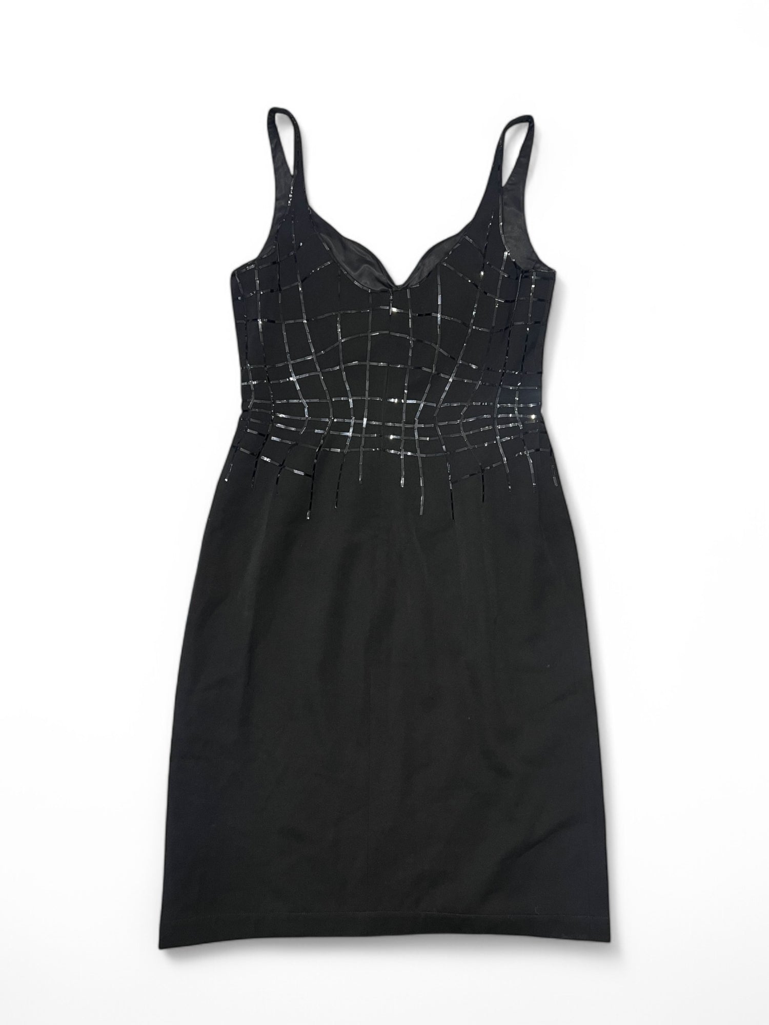 Thierry Mugler - Robe à sequins T44