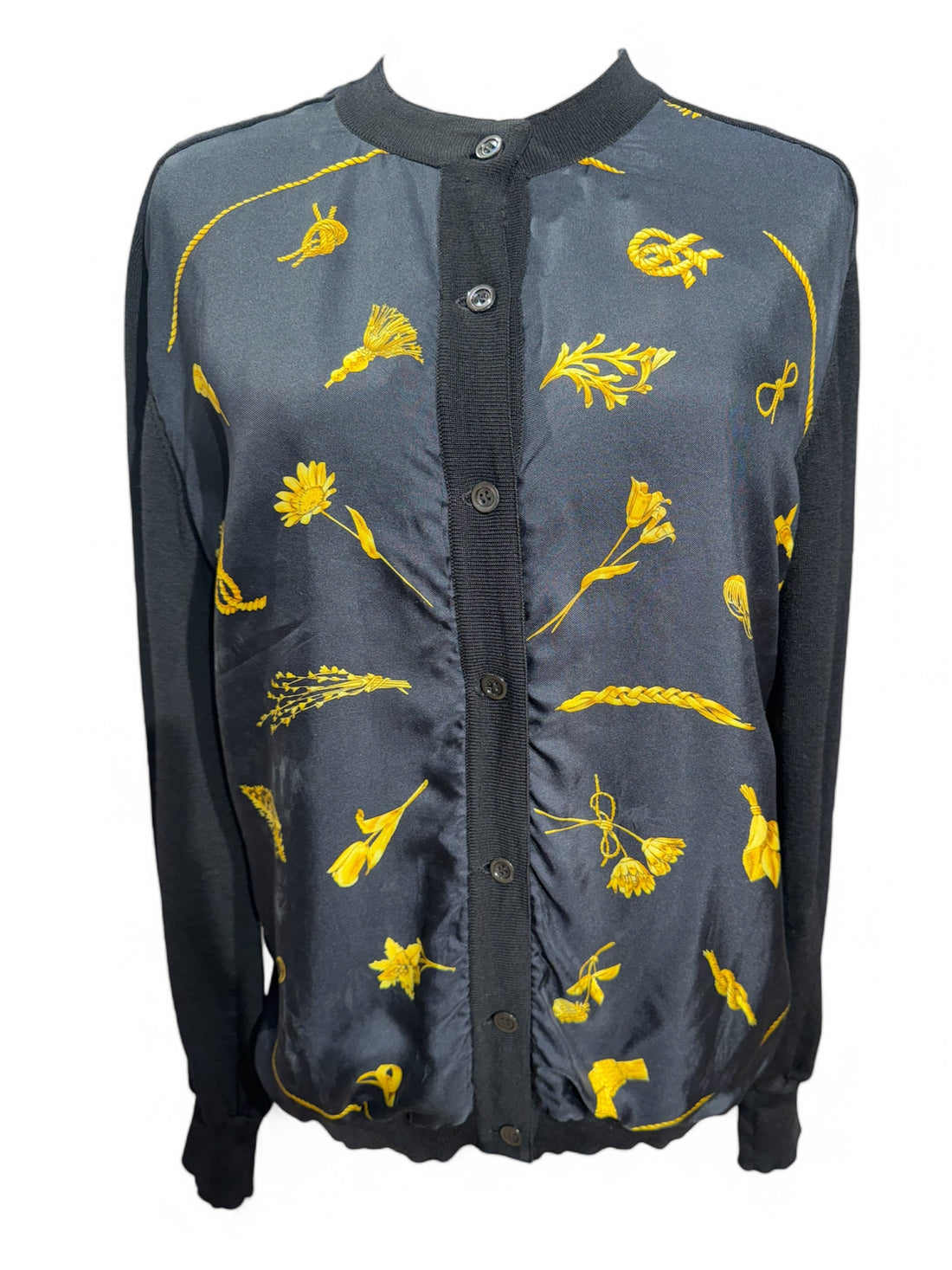 Hermès - Gilet en soie TXL