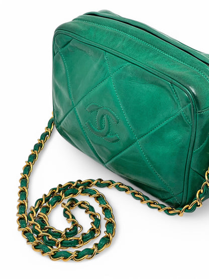 Chanel - Green Camera Bag