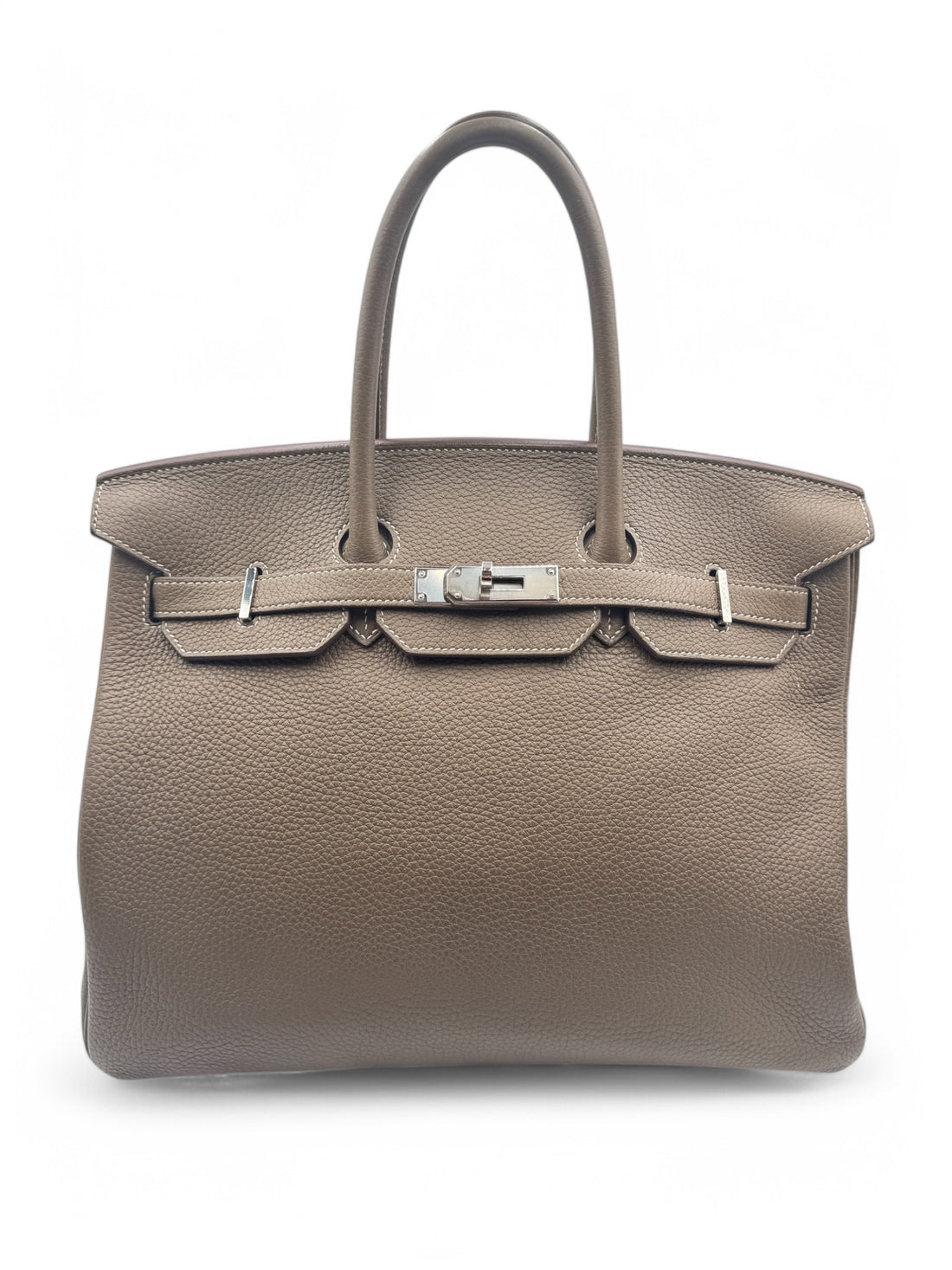 Hermès - Sac Birkin 35 étoupe 2020