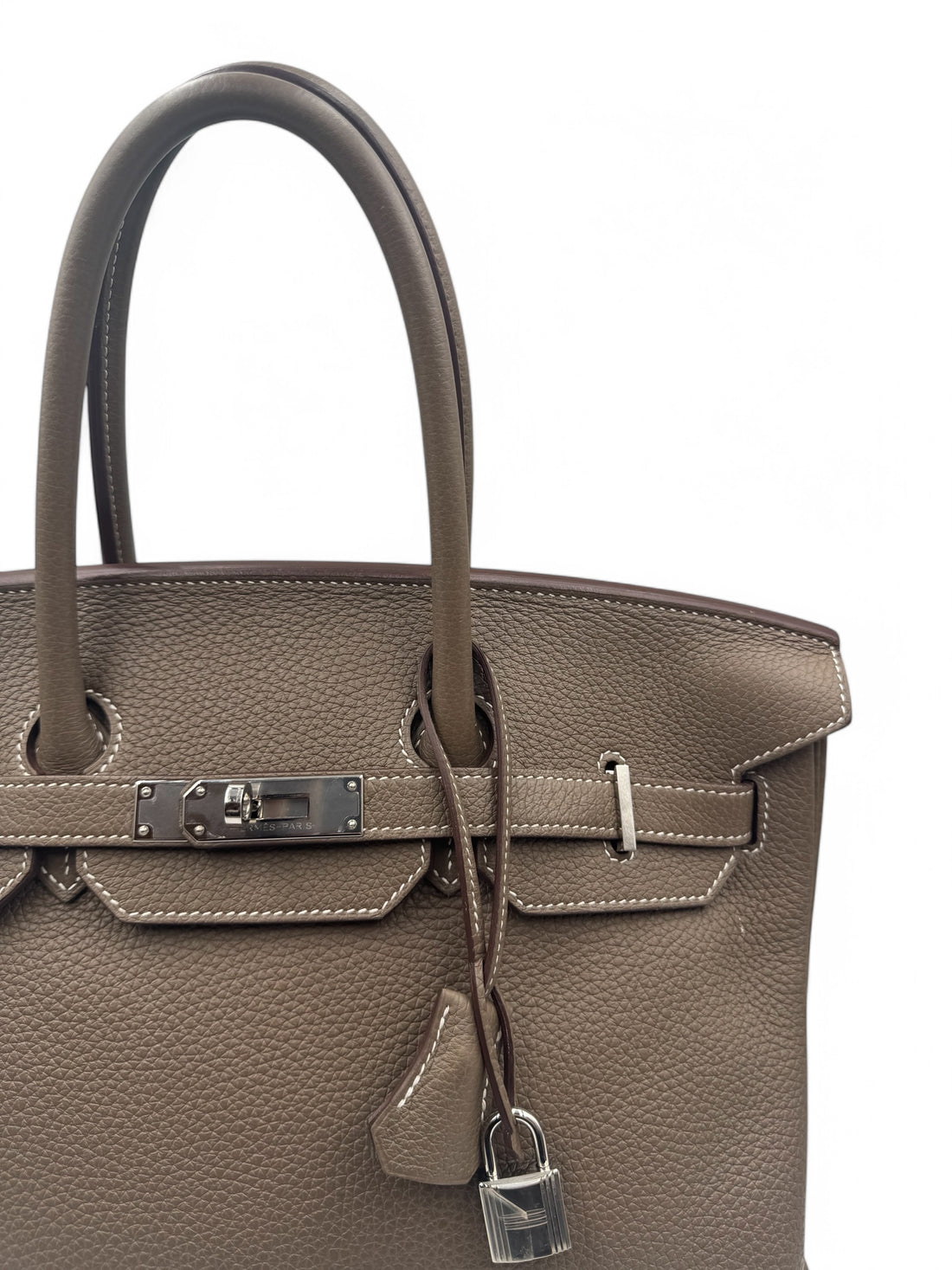 Hermès - Sac Birkin 35 étoupe 2020