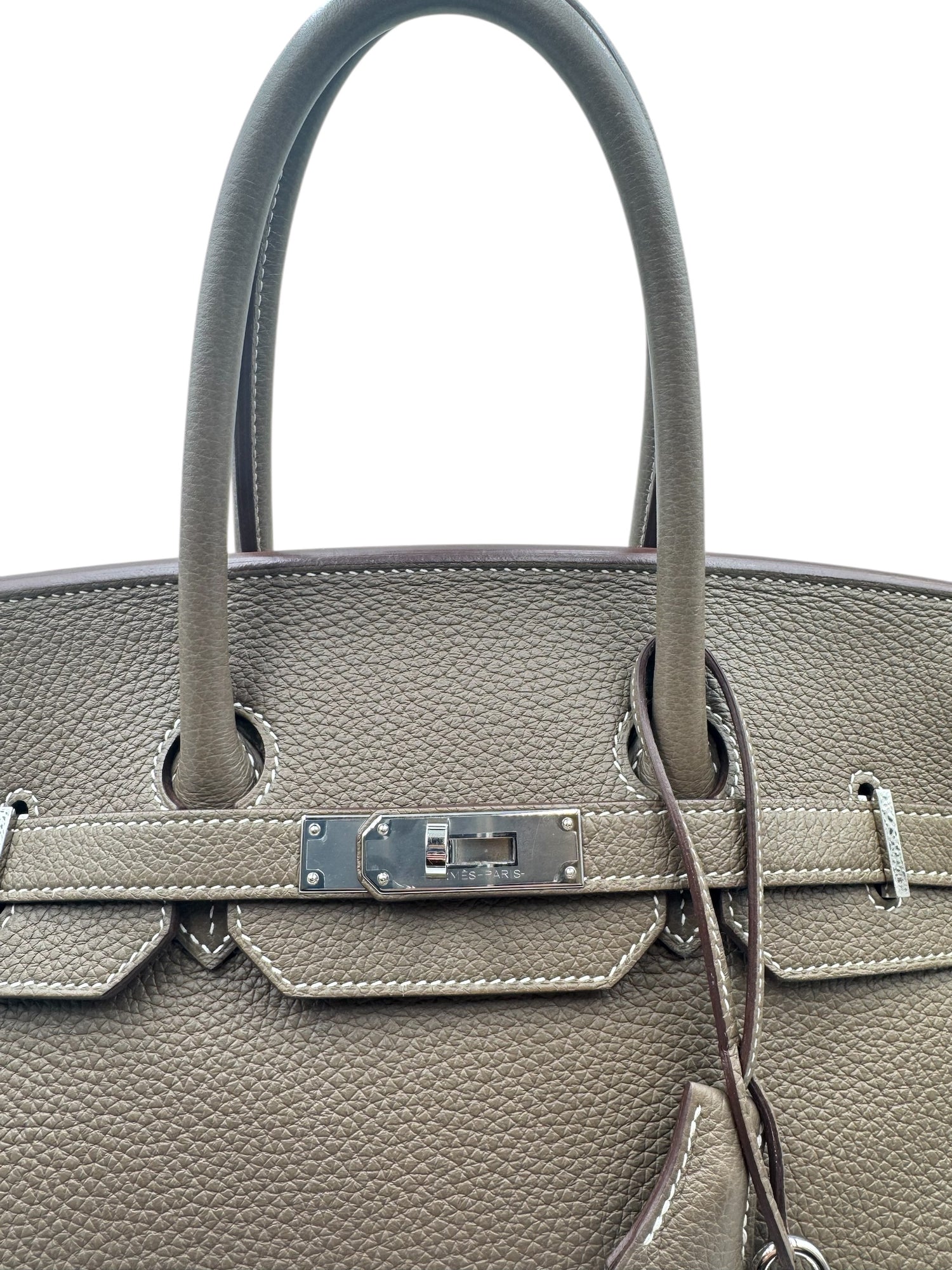 Hermès - Sac Birkin 35 étoupe 2020