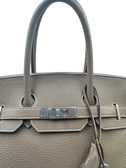 Hermès - Sac Birkin 35 étoupe 2020