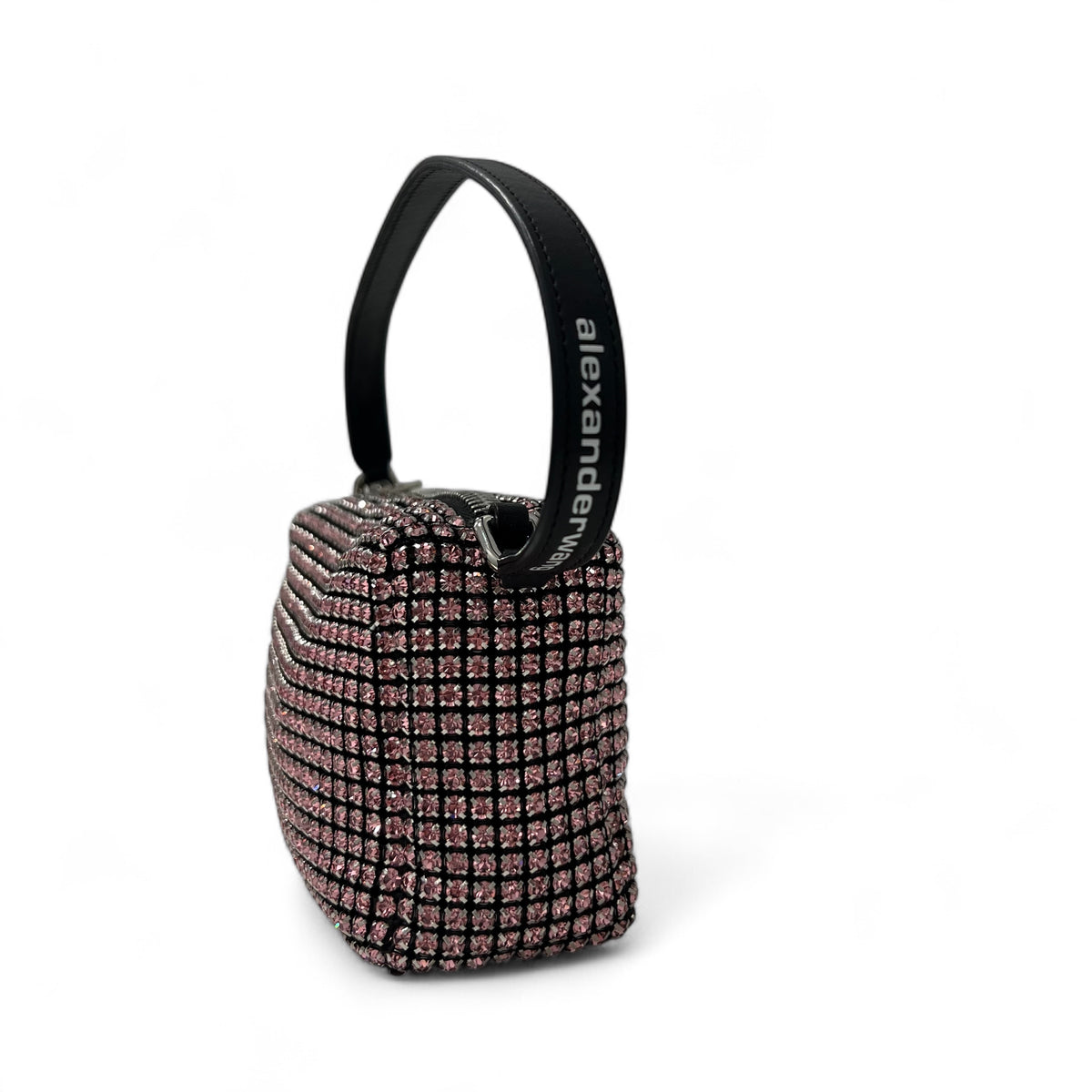 Alexander Wang - Pink rhinestone clutch