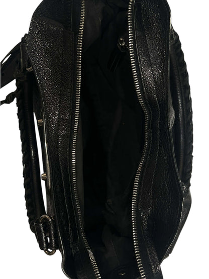 BALENCIAGA - sac city cuir noir