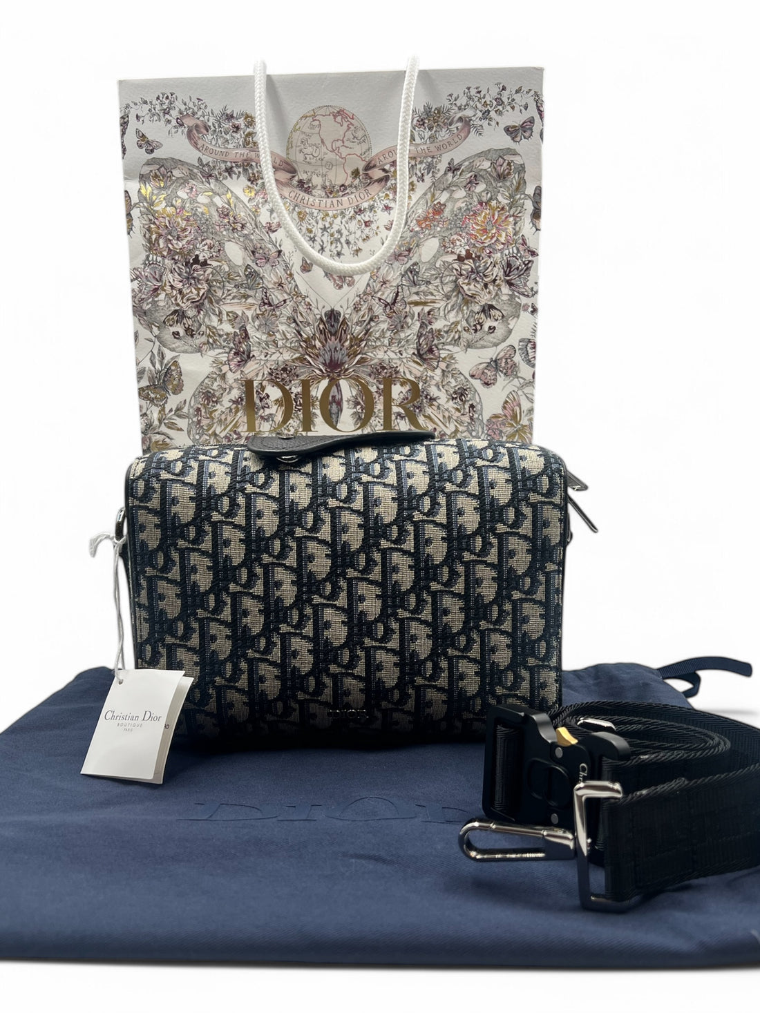 Dior - Sac Oblique blau
