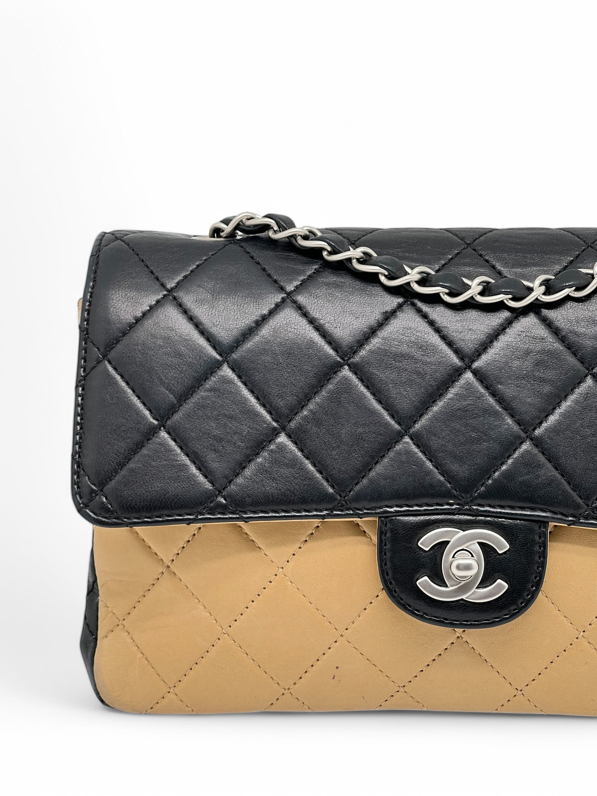 Chanel - Timeless 25 two-tone bag