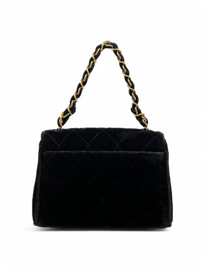 Chanel - Borsa a patta in velluto