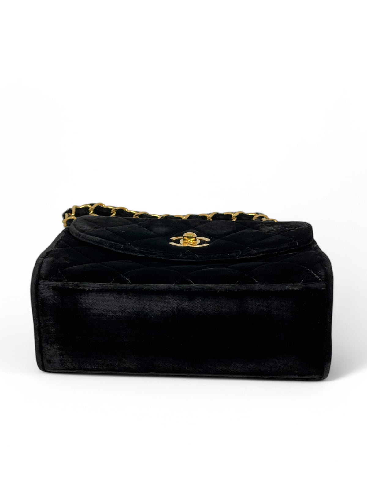 Chanel - Borsa a patta in velluto
