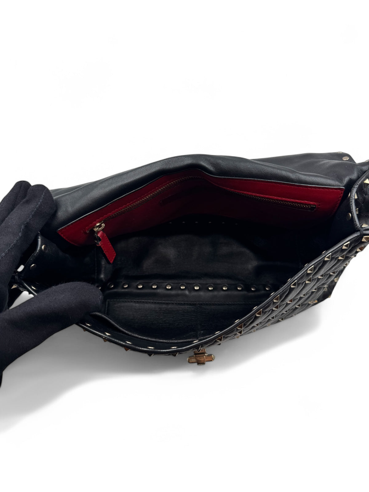 Valentino - Tasche Rocknieten Spitze