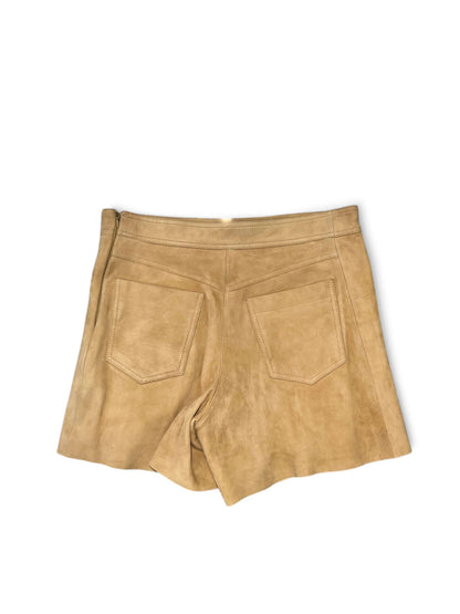 Chloé - Wildleder-Shorts mit Fransen T38
