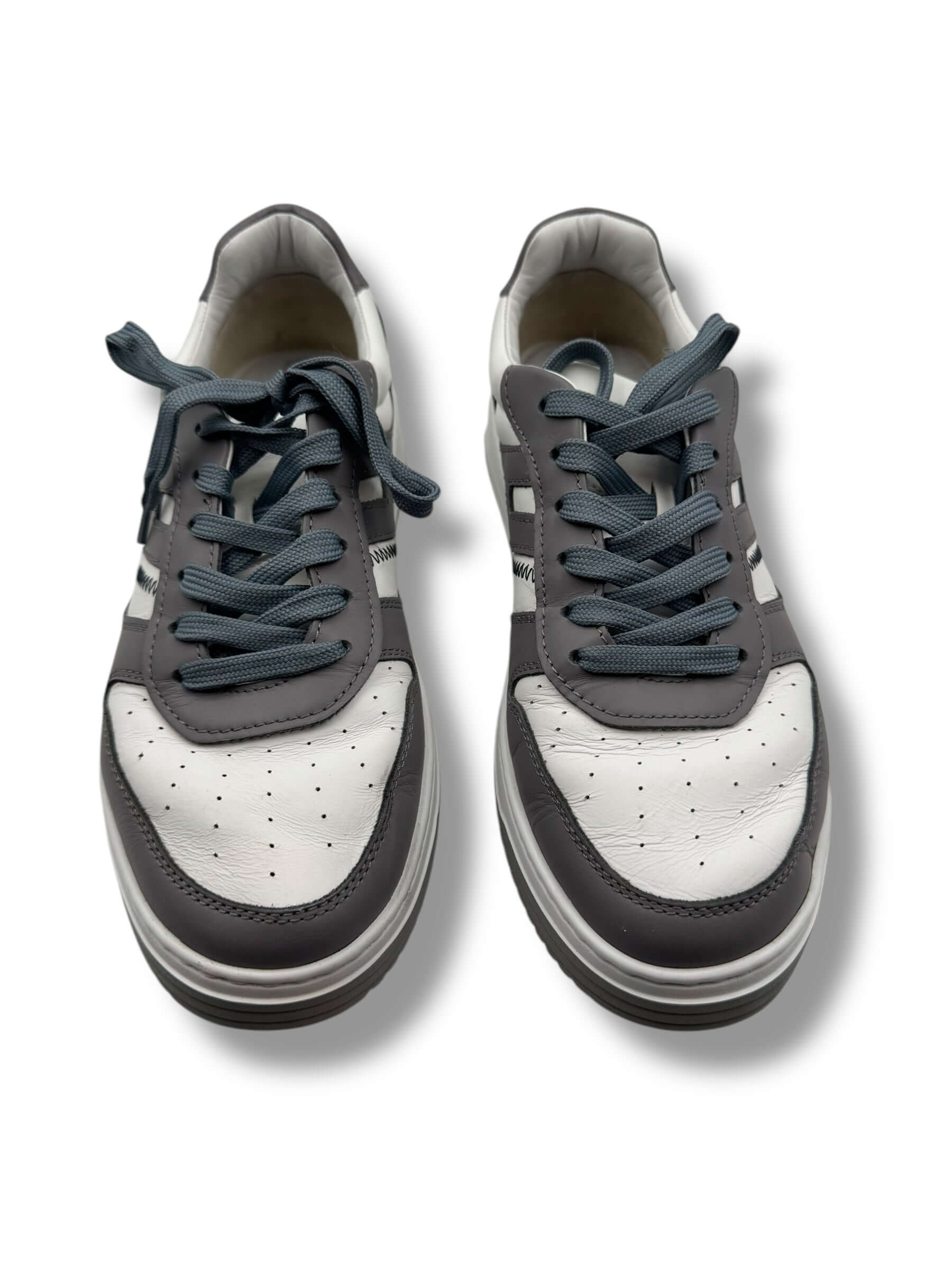 Hogan - Sneakers blanc et gris