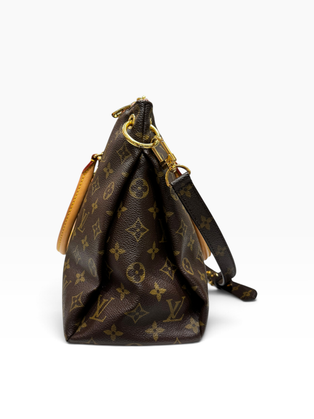 Louis Vuitton - Sac Pallas toile monogramme avec bijou