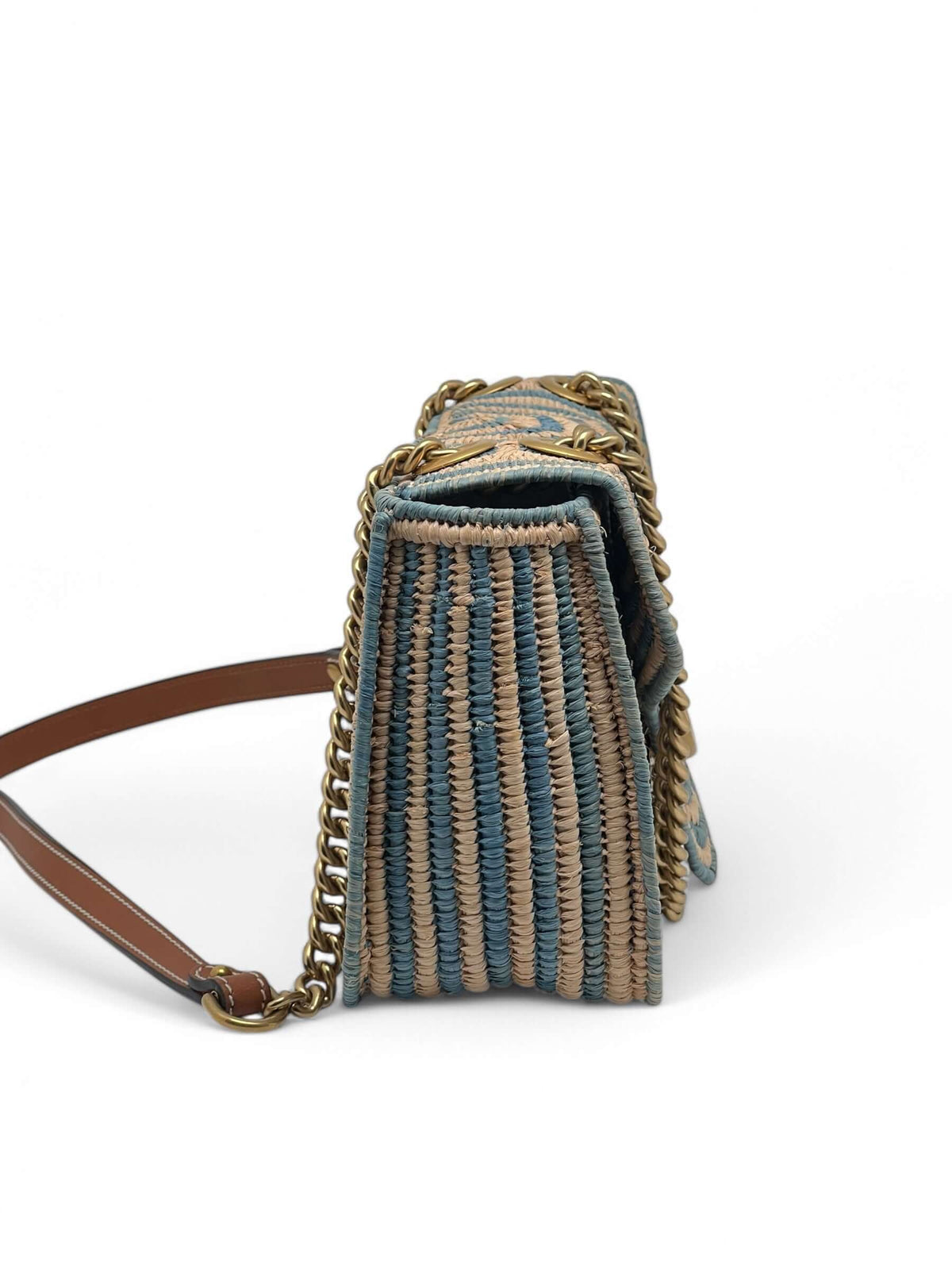 Gucci - Marmont Raffia bag