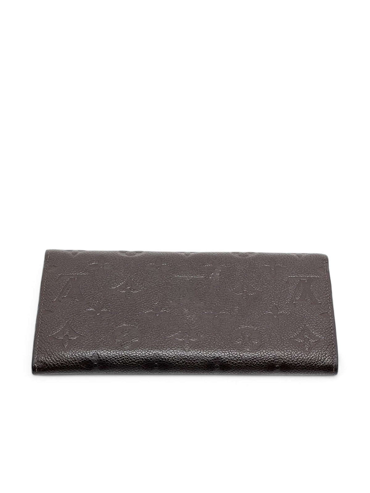 Louis Vuitton - Geldbörse Sarah aus geprägtem Monogramm-Leder