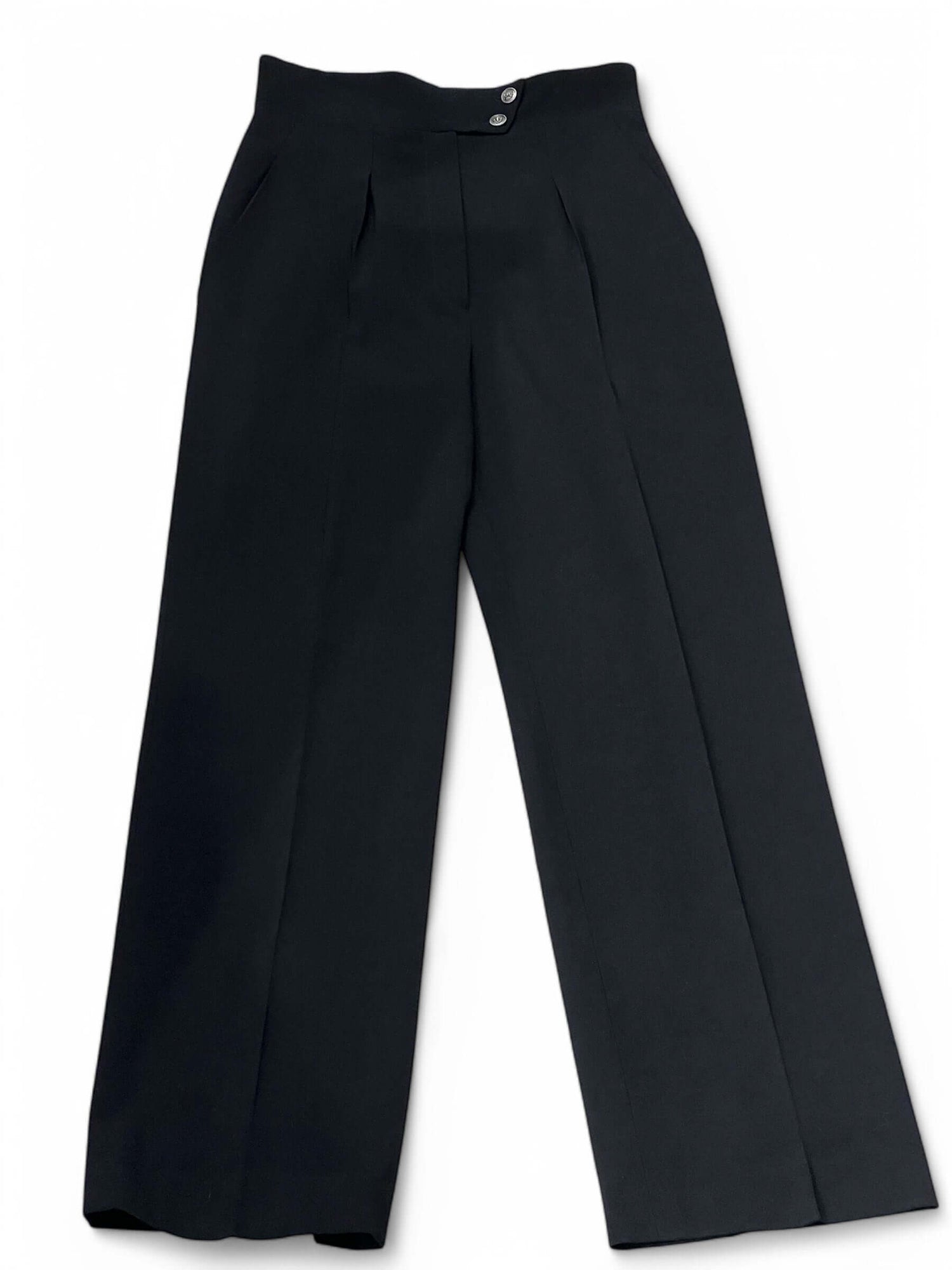 Chanel - Pantalon de tailleur noir Chanel