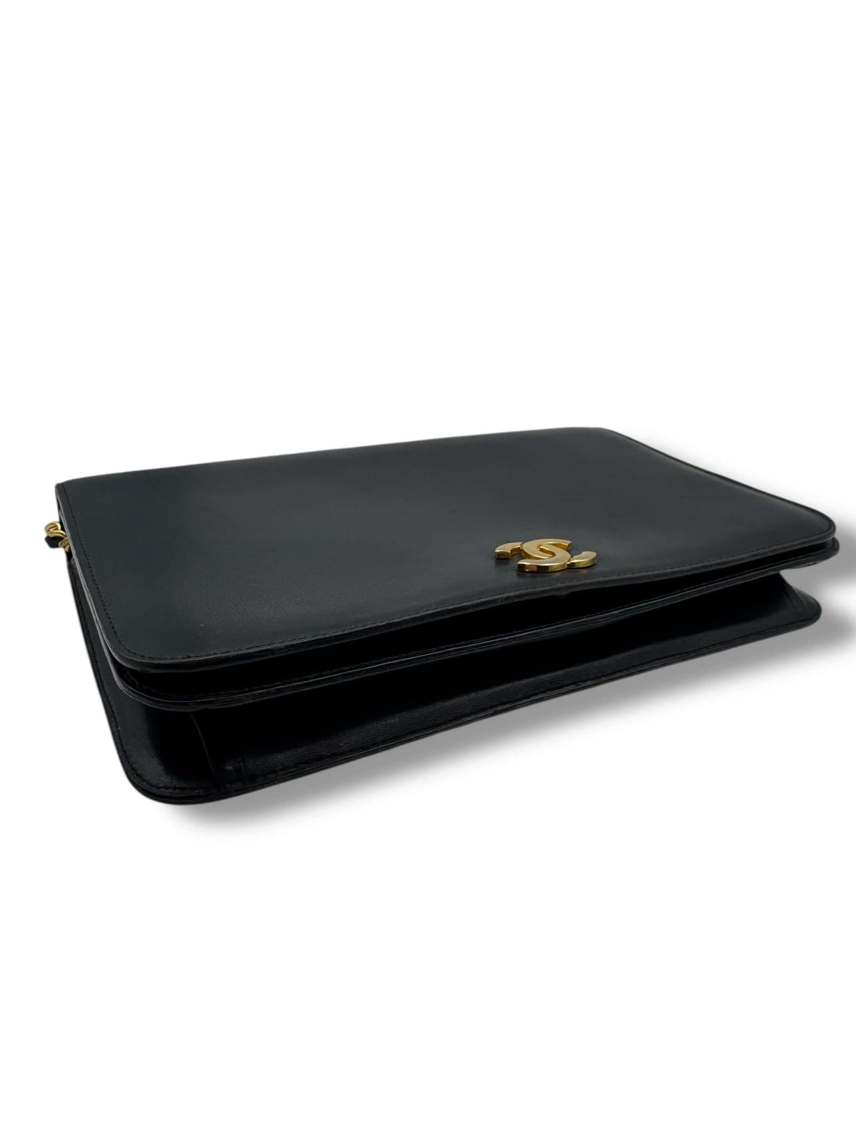 Chanel - Vintage schwarze CC-Tasche