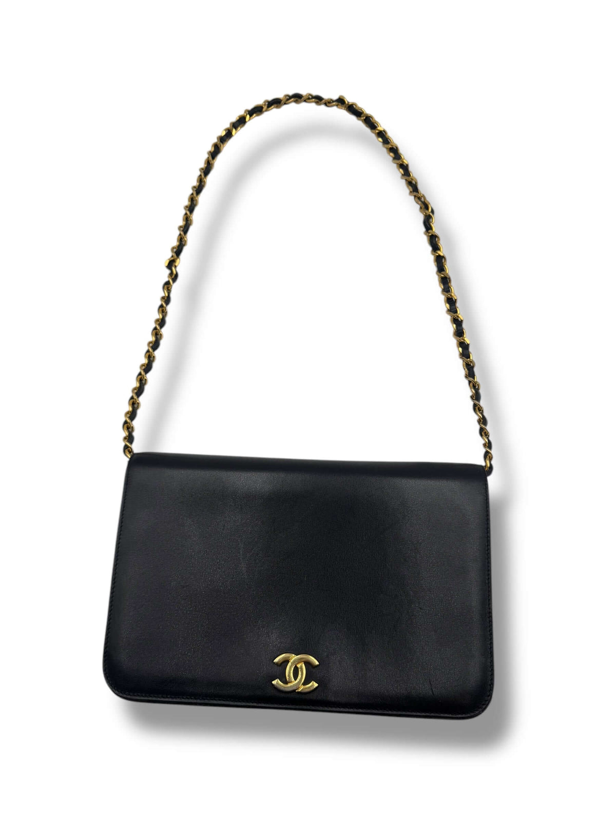 Chanel - Vintage schwarze CC-Tasche