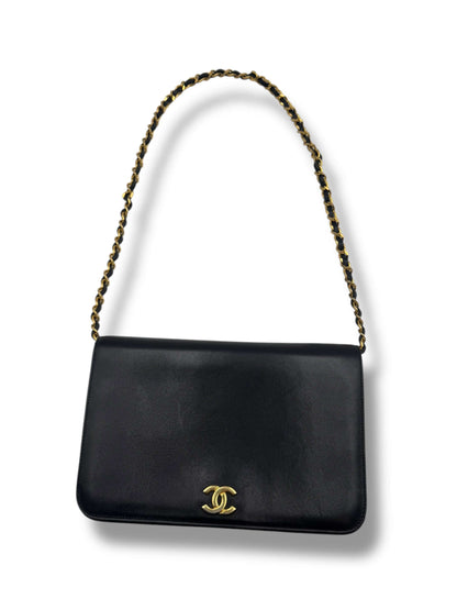 Chanel - Vintage schwarze CC-Tasche