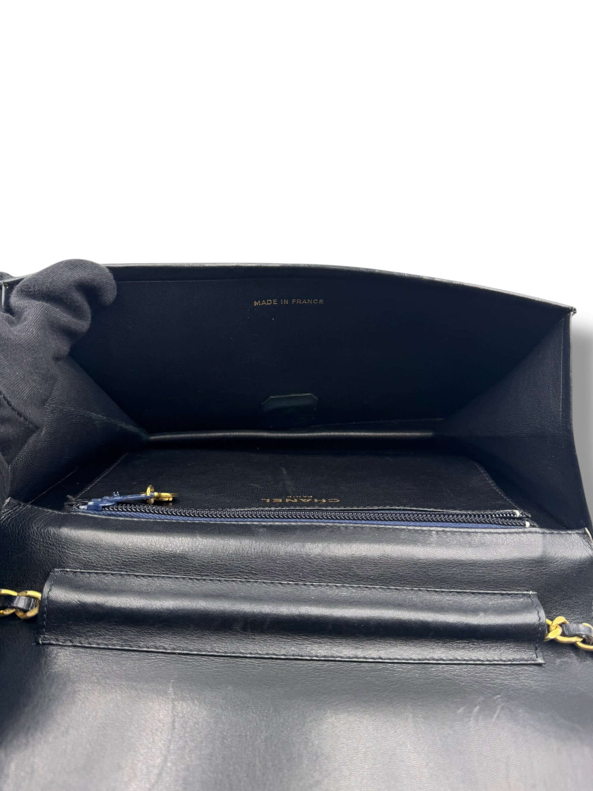 Chanel - Vintage schwarze CC-Tasche