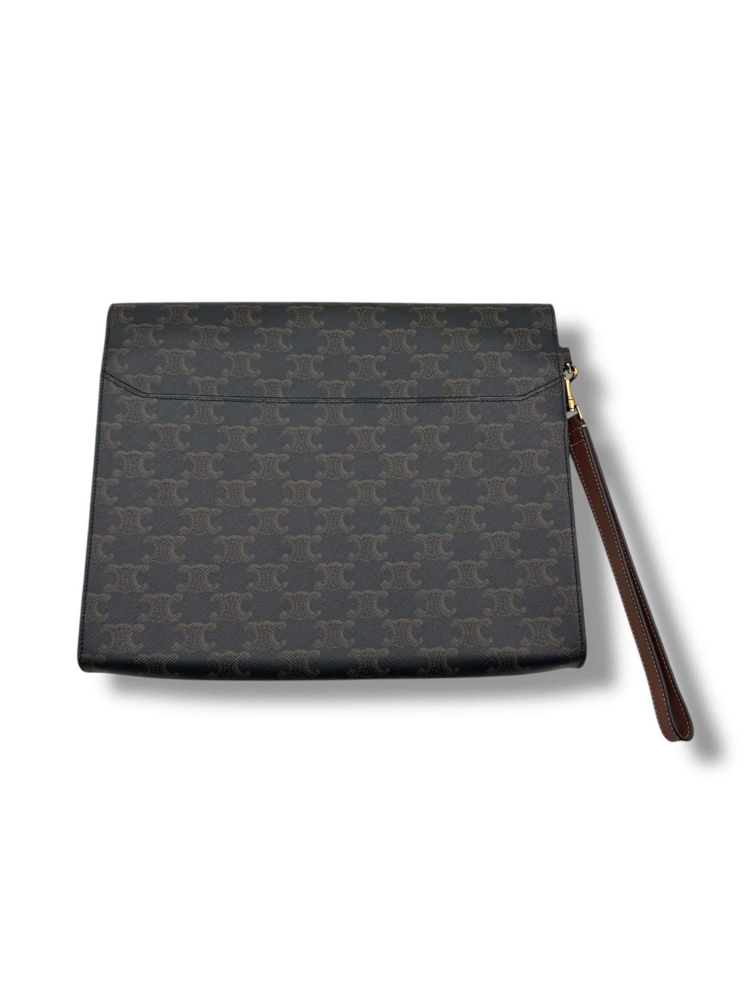 Céline - Pochette toile et cuir
