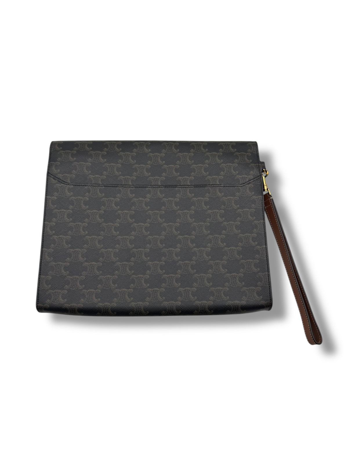 Céline - Pochette toile et cuir
