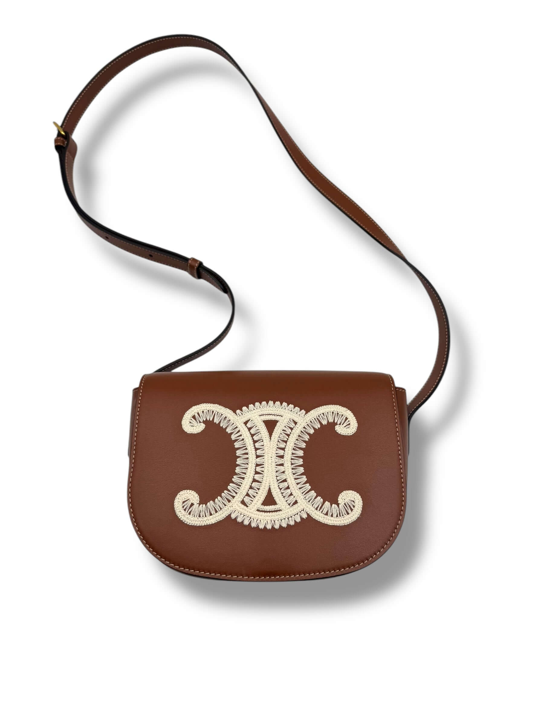Céline - Sac Folco marron