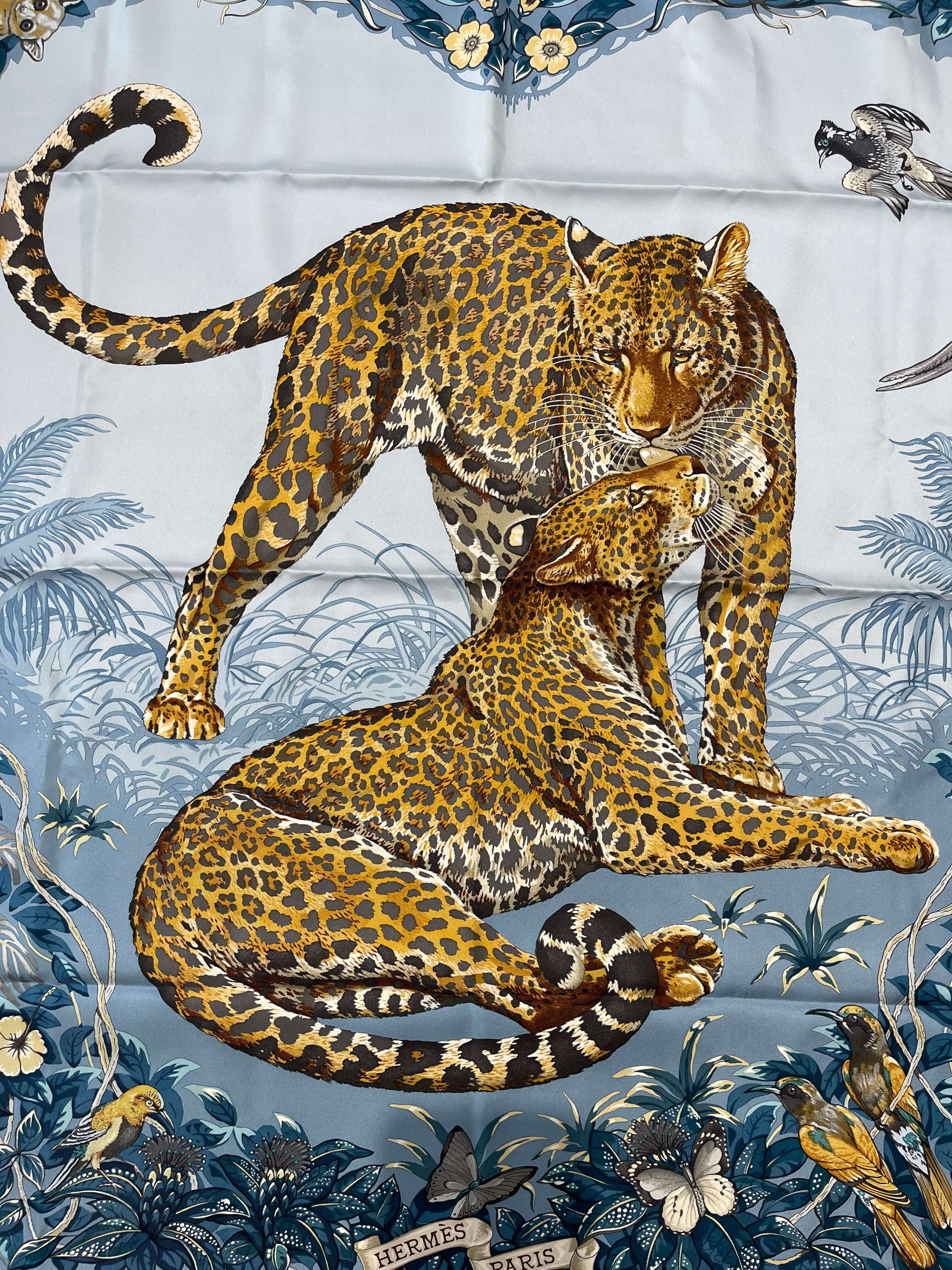 Hermès - Carré 90 « Jungle Love »