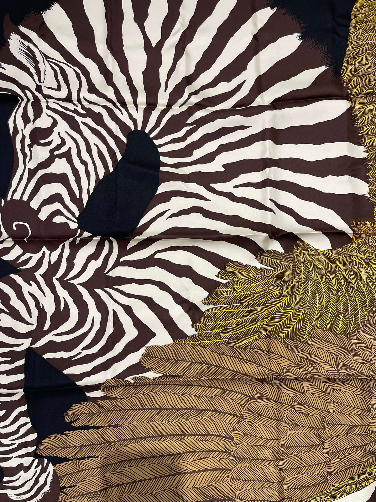 Hermès - Foulard 90 « Zebra Pegasus »