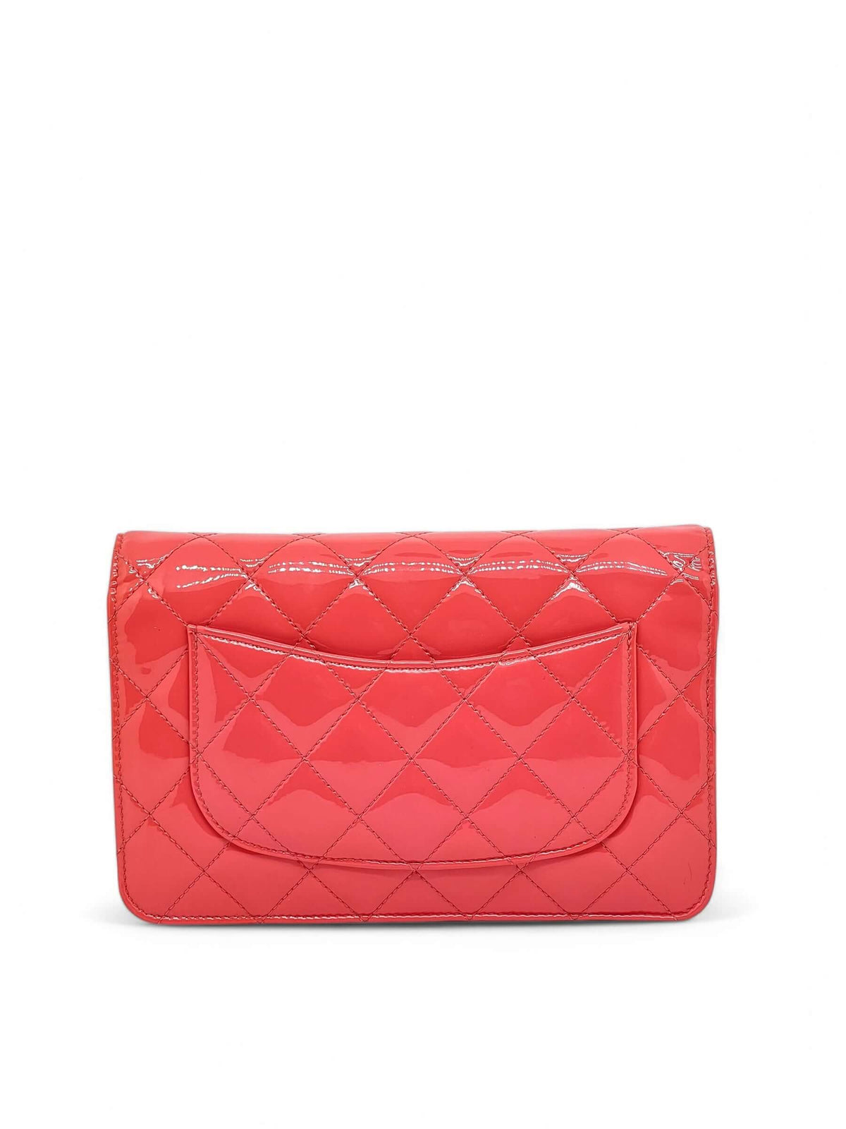 Chanel - Sac Wallet on chain corail