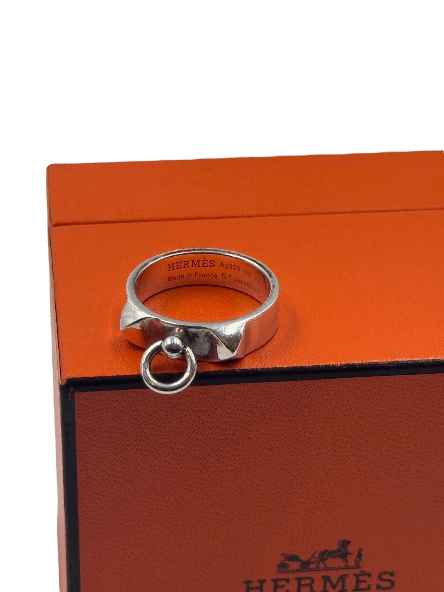 Hermès - Bague Collier de Chien PM T51