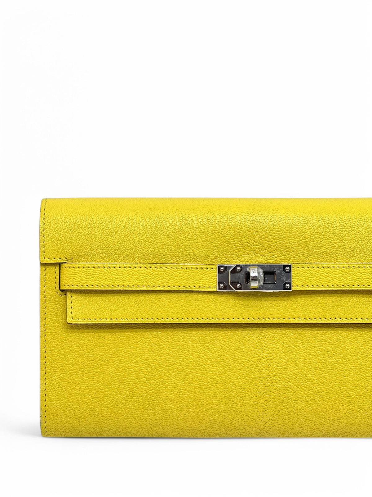 Hermès - Kelly To Go lemon yellow bag