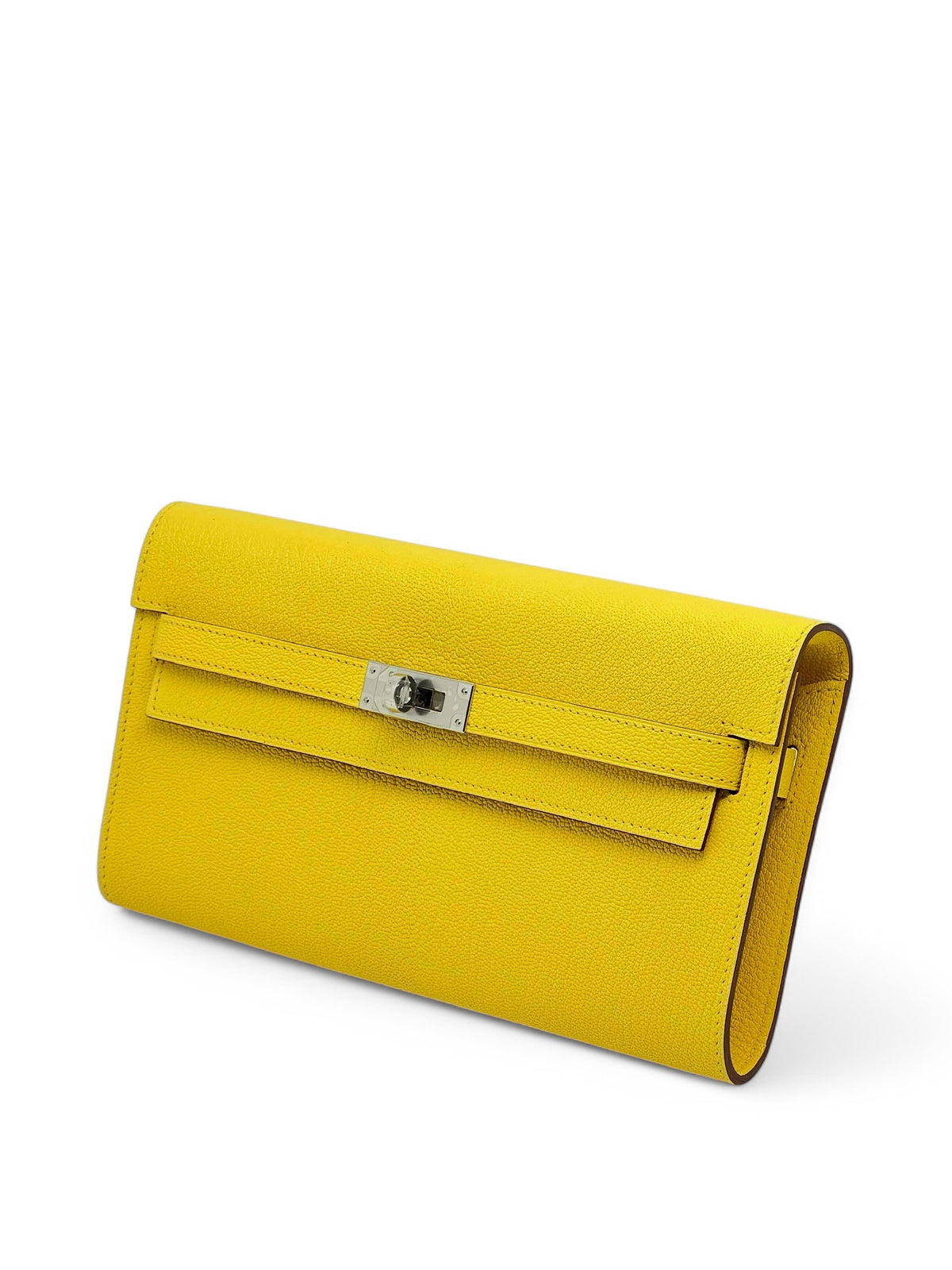 Hermès - Kelly To Go lemon yellow bag