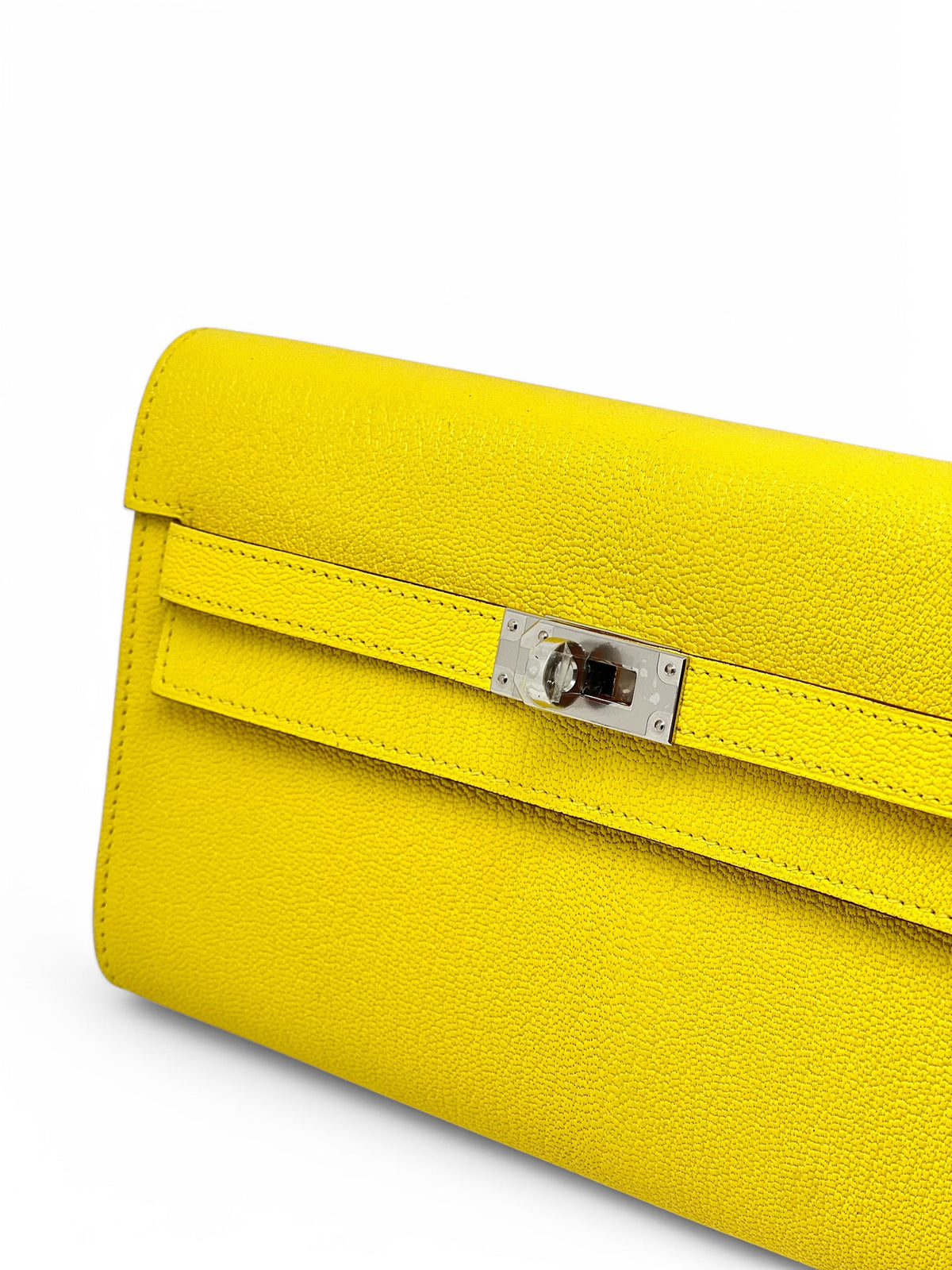 Hermès - Kelly To Go lemon yellow bag