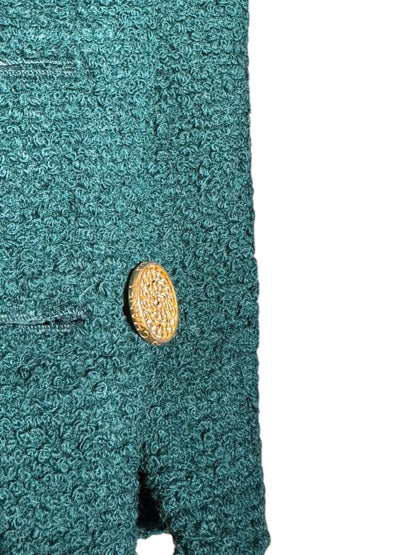 Chanel - Rock aus grünem Tweed