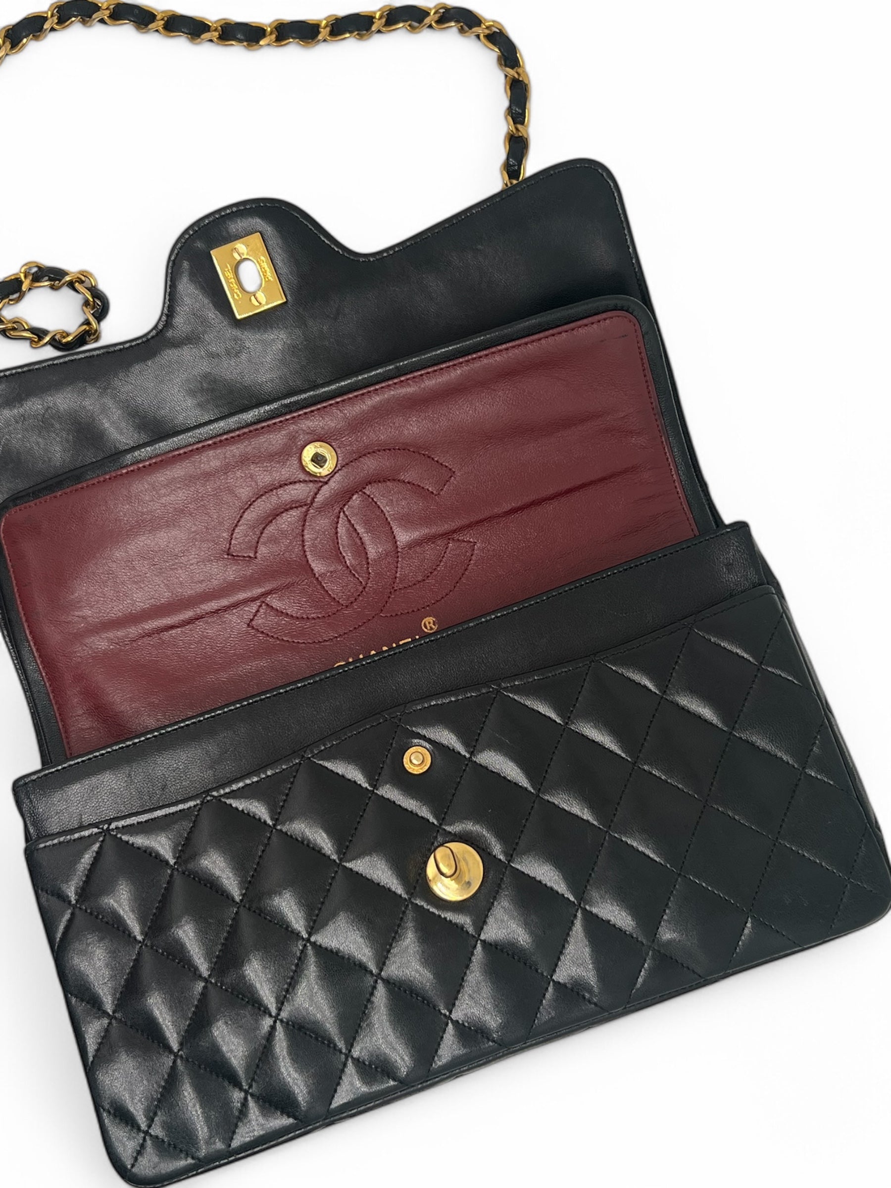 Chanel - Vintage Double Flap Flap Bag