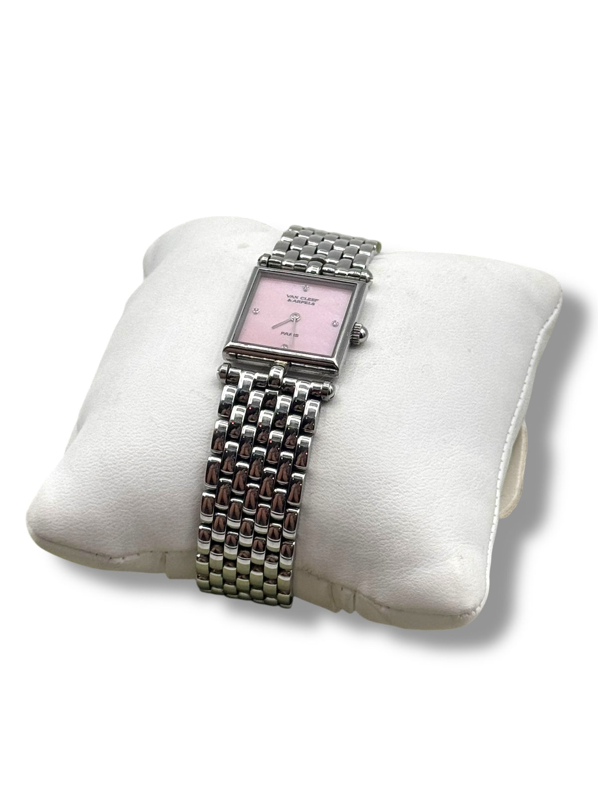 Van Cleef &amp; Arpels - Montre classique rose