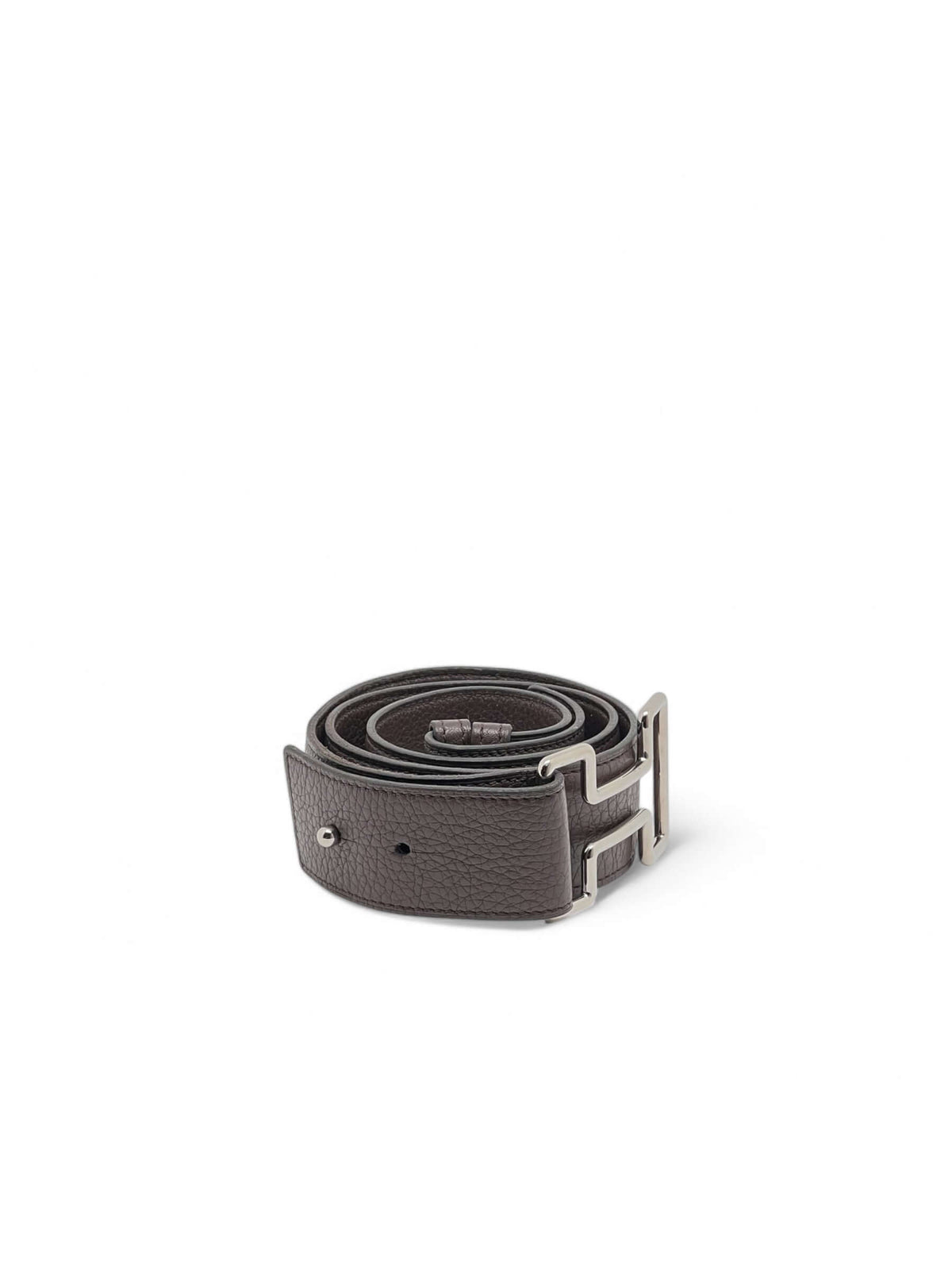 Hermès - Brown belt T85