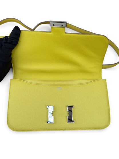 Hermès - Sac Constance To Go Epsom Lime