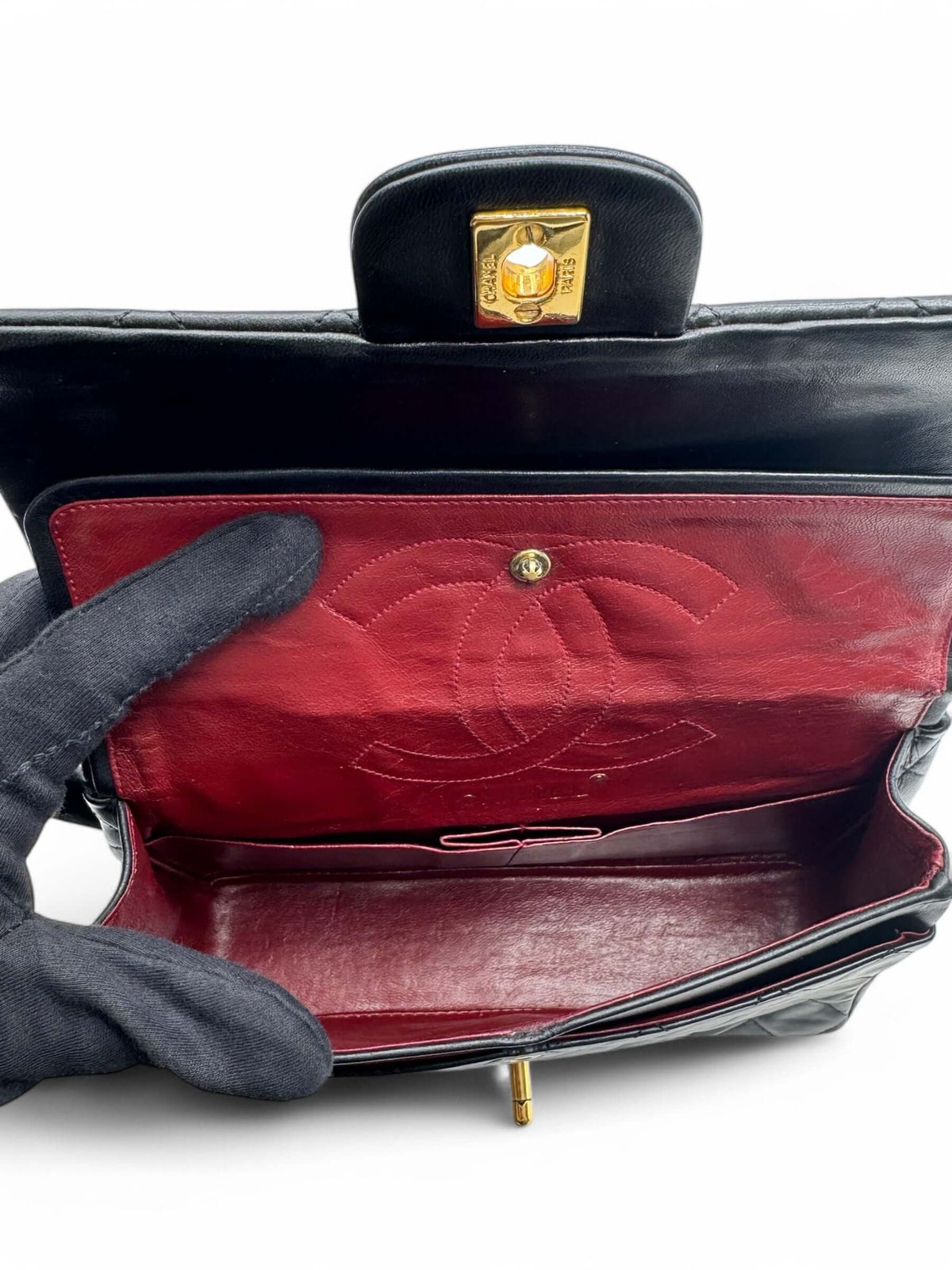 Chanel - Borsa Timeless 23 Vintage Nero